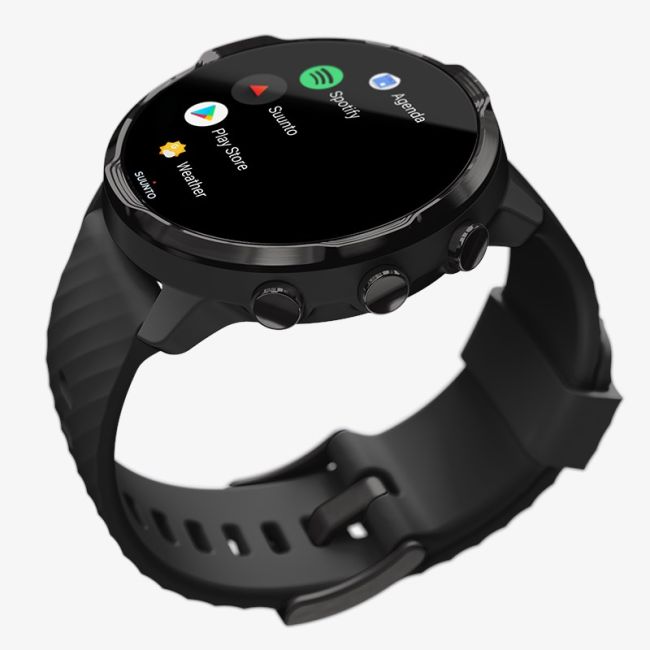 Suunto - ceas sport 7, ceas inteligent cu GPS si functii avansate pentru sport - negru