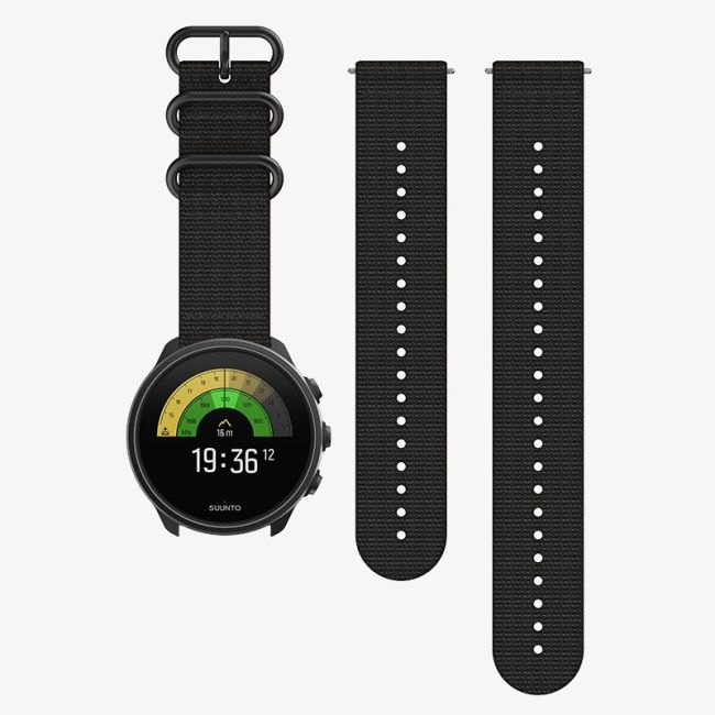 Suunto - ceas sport 9 G1 Baro, ceas inteligent cu GPS si functii avansate pentru sport - negru carbune gri titan