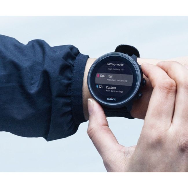 Suunto - ceas sport 9 G1 Baro, ceas inteligent cu GPS si functii avansate pentru sport - negru carbune gri titan