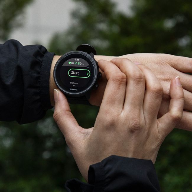 Suunto - ceas sport 9 G1 Baro, ceas inteligent cu GPS si functii avansate pentru sport - negru carbune gri titan
