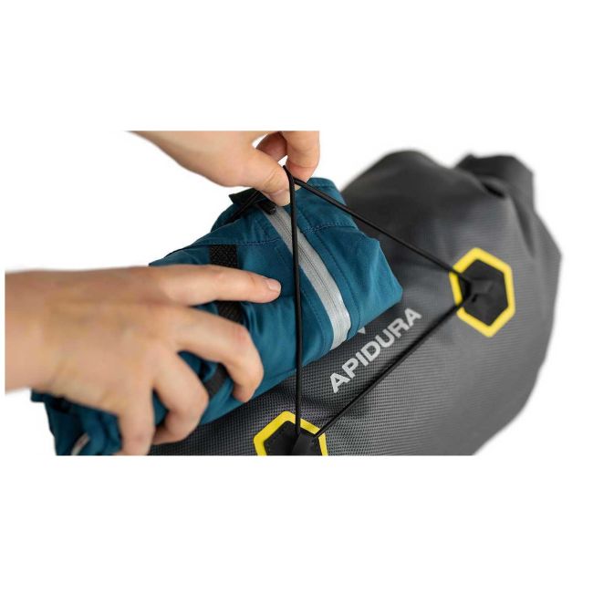Apidura - geanta bicicleta cu prindere pe ghidon, Expedition Handlebar Pack 14 litri - gri negru