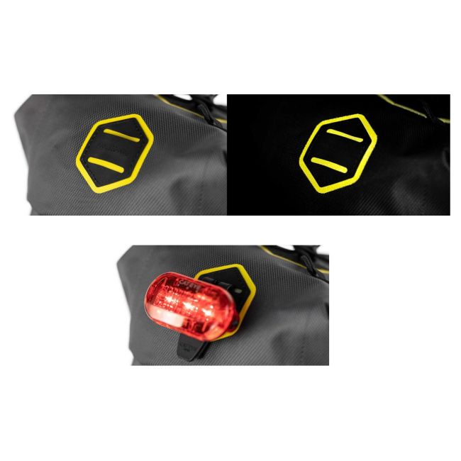 Apidura - geanta bicicleta cu prindere sub sa, Expedition Saddle Pack 17 litri - gri negru galben