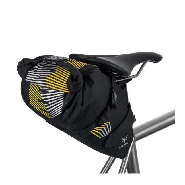 Apidura - geanta bicicleta cu prindere sub sa,Racing Saddle Pack 5 litri - negru galben