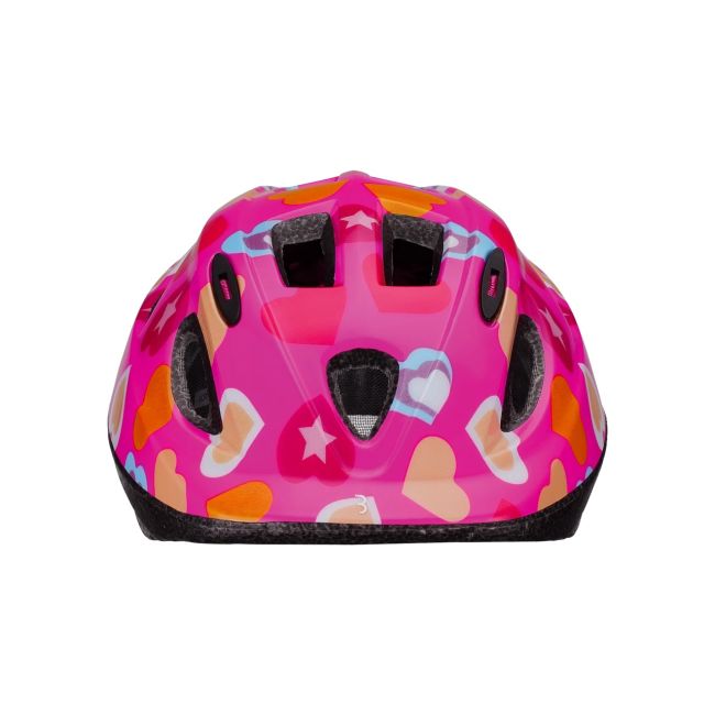 BBB - Casca ciclism pentru copii Boogy Heart BHE-375 - roz lucios model inimioare