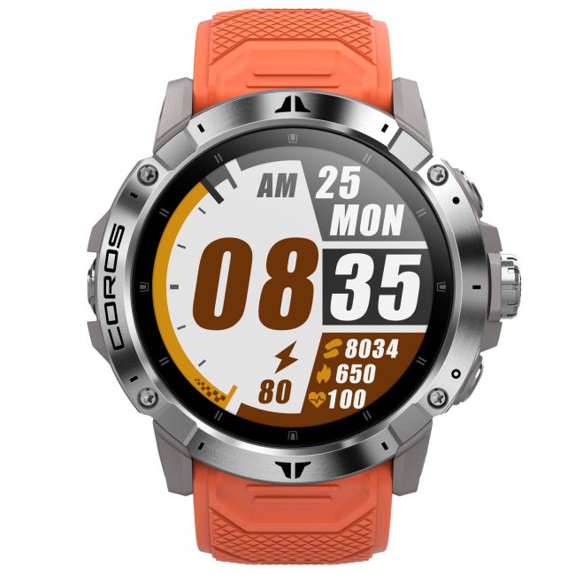 Coros Vertix 2 - ceas GPS multisport pentru aventura - lava