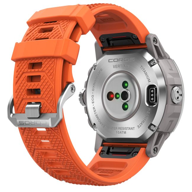Coros Vertix 2 - ceas GPS multisport pentru aventura - lava