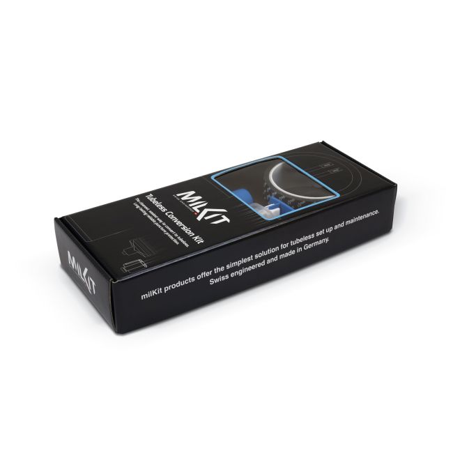 Milkit - kit conversie anvelopa Bicicleta la tubeless, valva 45mm si banda 29mm