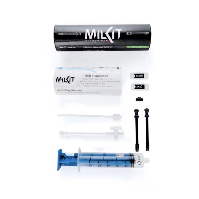 Milkit - set seringa si valve tubeless, presta 75mm