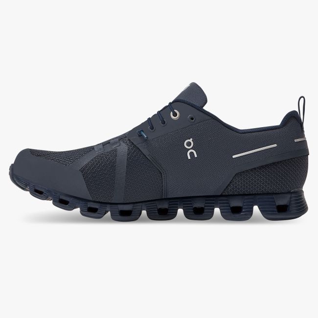 On Cloud Waterproof - pantofi alergare pentru barbati - albastru inchis navy