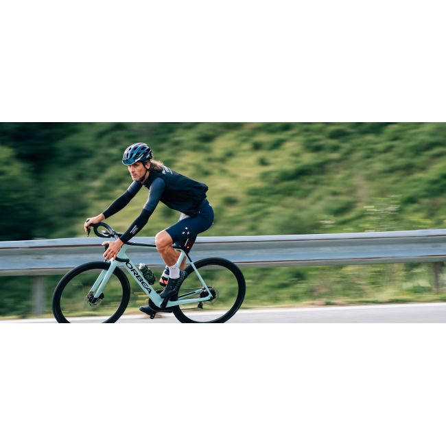Orbea Gain M30 1X - bicicleta electrica gravel MyO custom - negru rosu alb