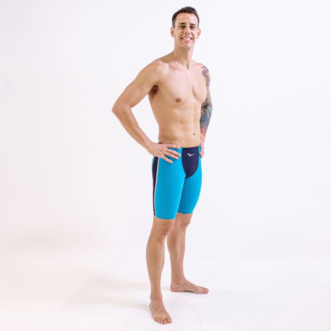 Finis - Costum inot tehnic pentru baieti sau barbati - Rival Jammer - albastru