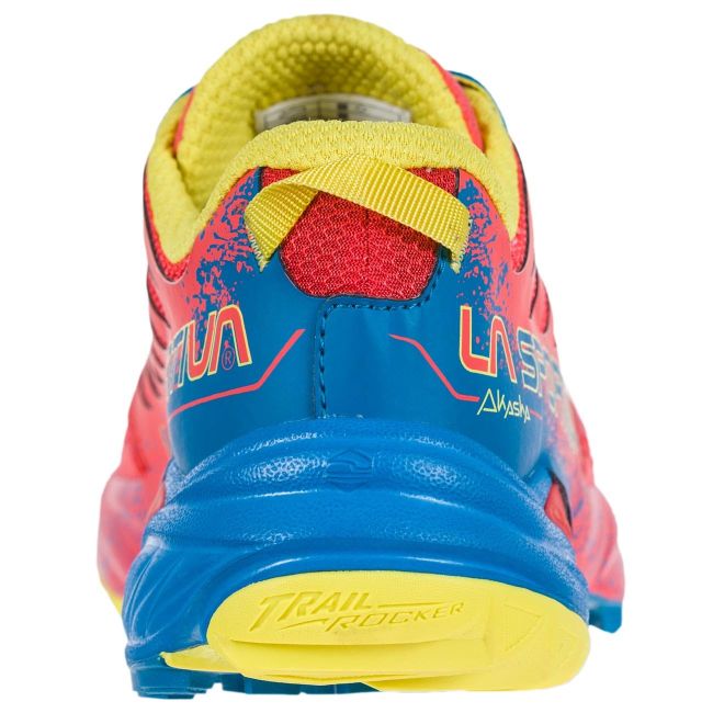 La Sportiva - Akasha pantofi alergare montana pentru femei - roz Hibiscus Albastru Neptun