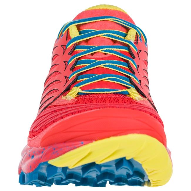 La Sportiva - Akasha pantofi alergare montana pentru femei - roz Hibiscus Albastru Neptun