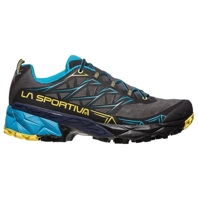 La Sportiva - Akyra pantofi alergare montana - negru Carbon albastru Tropic