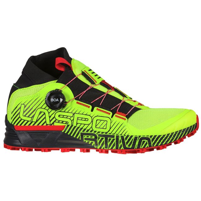 La Sportiva - Cyklon pantofi alergare montana - verde neon goji negru
