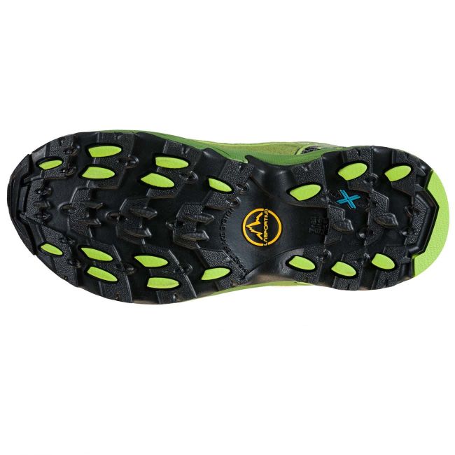 La Sportiva - Falkon Low pantofi alergare montana pentru copii - verde Kale Lime