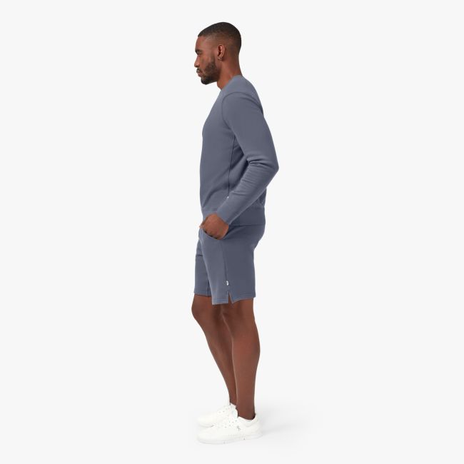 On - pantaloni scurti alergare pentru barbati On Sweat - gri inchis
