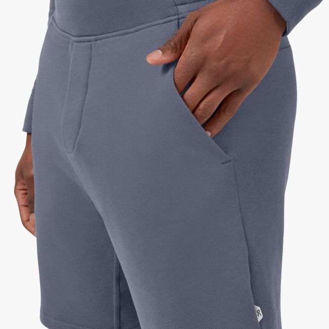 On - pantaloni scurti alergare pentru barbati On Sweat - gri inchis