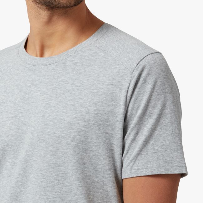 On - tricou sport maneca scurta pentru barbati On-T - gri deshis