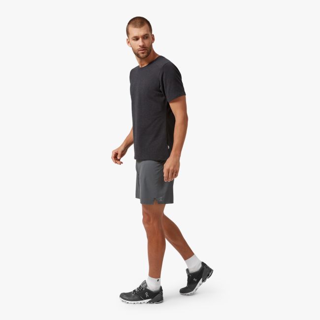 On - tricou sport maneca scurta pentru barbati On-T - negru