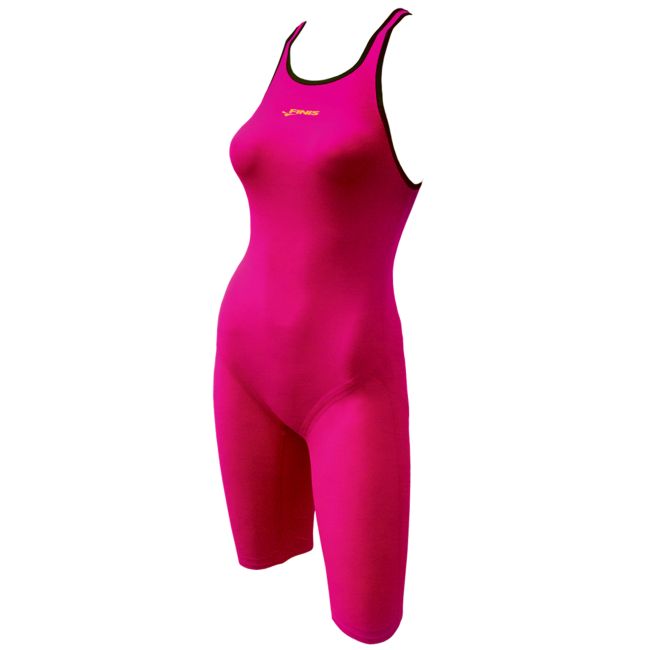 Finis - Costum inot tehnic pentru fete sau femei - Fuse Open Back Kneeskin - roz