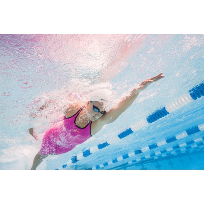 Finis - Costum inot tehnic pentru fete sau femei - Fuse Open Back Kneeskin - roz
