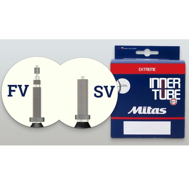 Mitas - camera bicicleta MTB 29 inch - 29x2.10/3.0 - 54-75-622 - valva presta 47mm