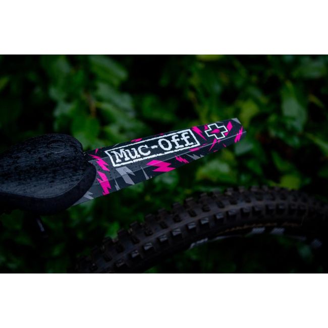 Muc-Off - Aparatoare spate roata bicicleta back Ride Guard Bolt - negru roz traznit