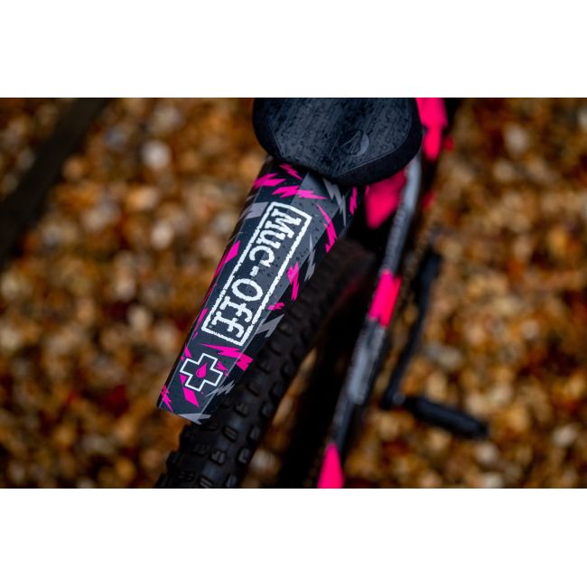 Muc-Off - Aparatoare spate roata bicicleta back Ride Guard Bolt - negru roz traznit