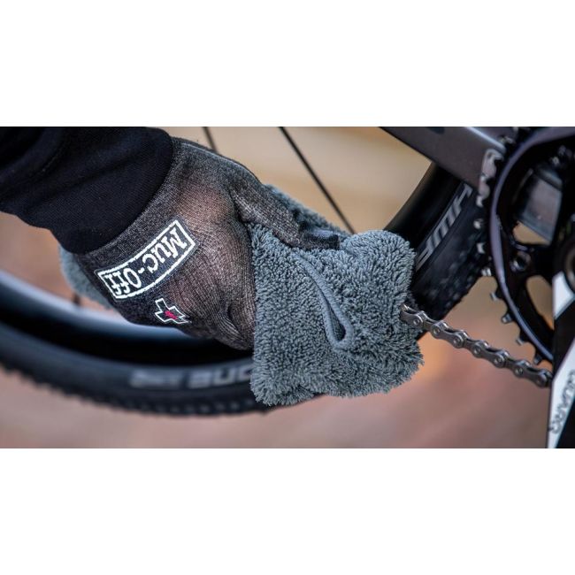 Muc-Off - Prosop din microfibra pentru polish bicicleta - gri