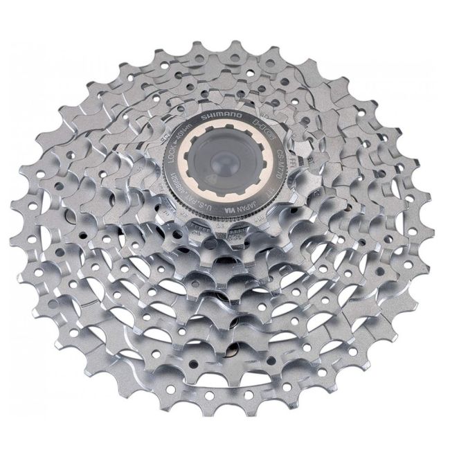 Shimano - caseta pinioane Deore XT CS-M770 - 9 viteze - 11-34T