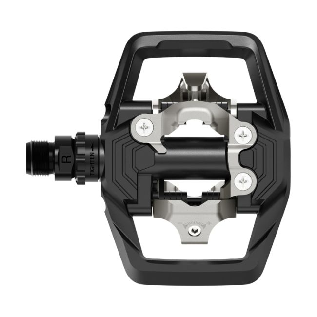 Shimano - pedale SPD MTB cu platforma PD-ME700 - negru gri
