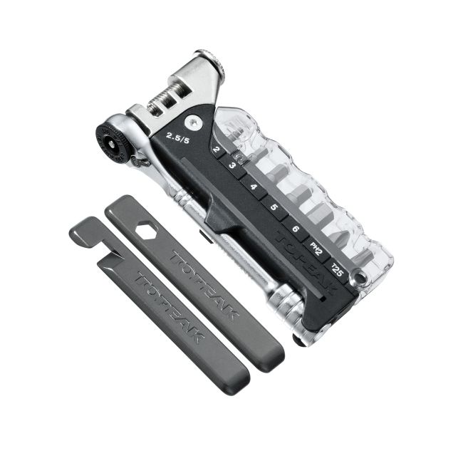 Topeak - Set Mini Scule Multifunctionale Ratchet Rocket multitool – negru argintiu