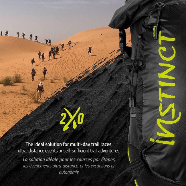 Instinct Trail - vesta alergare - XX 24L + 2x HydraPack 600ml