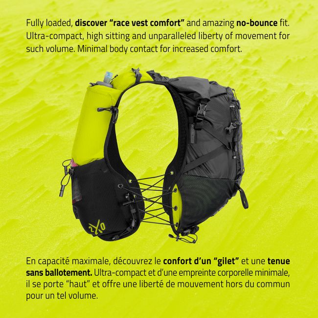 Instinct Trail - vesta alergare - XX 24L + 2x HydraPack 600ml