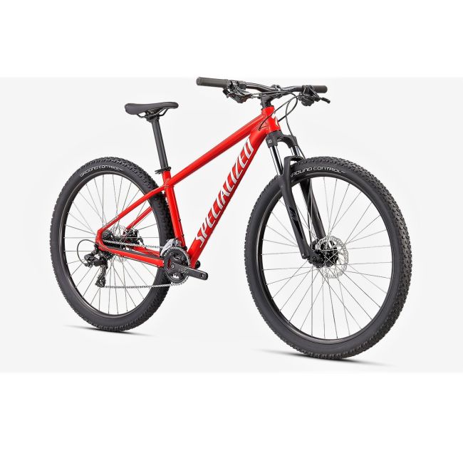 Specialized - bicicleta MTB hardtail cu roti 26" Rockhopper 26 - rosu gloss alb