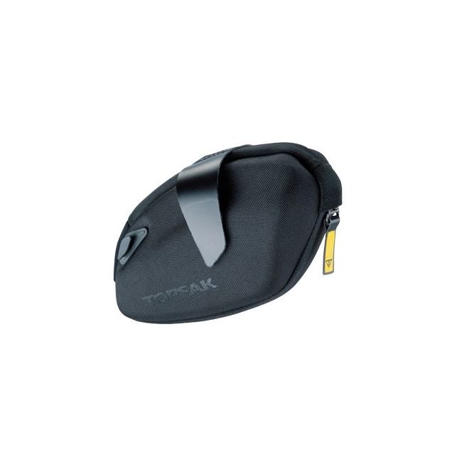 Topeak - geanta sa bicicleta Dynawedge cu prindere sub sa tip universal Velcro si banda guma, marime mica - negru