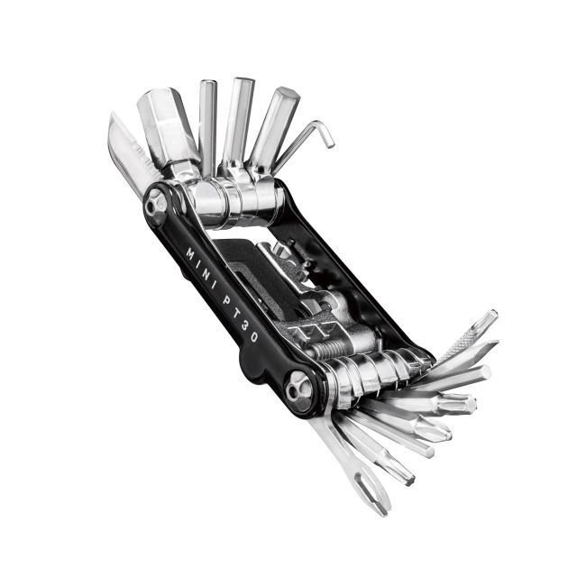 Topeak - set chei bicicleta Mini PT 30 multitool - negru argintiu