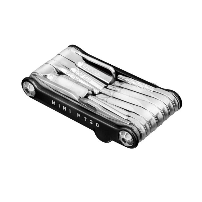 Topeak - set chei bicicleta Mini PT 30 multitool - negru argintiu