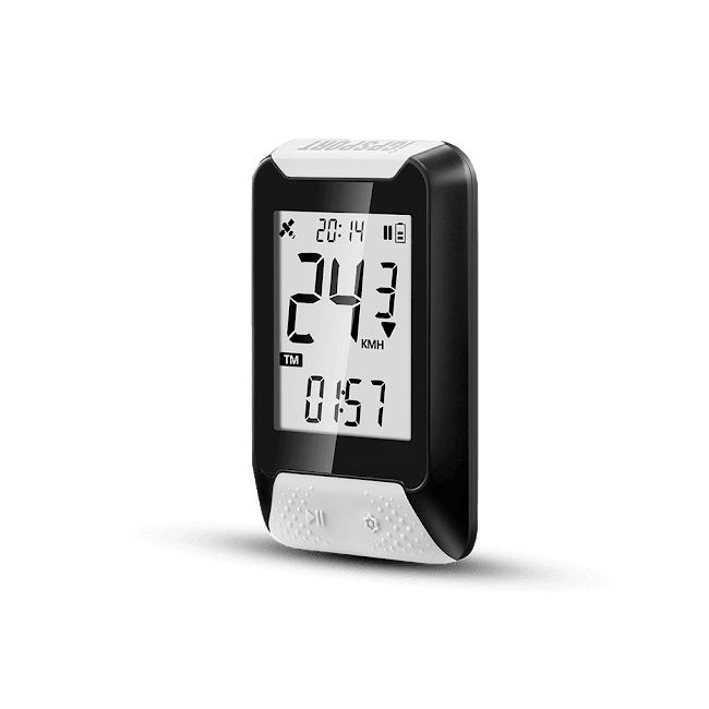 iGPSport - Computer bicicleta cu GPS (Ciclocomputer) IGS130 GPS - negru gri