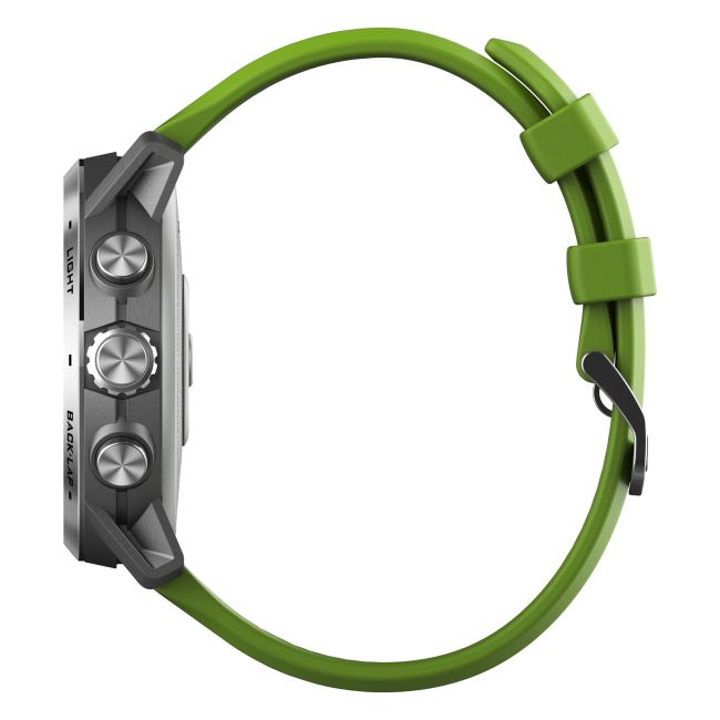 Coros APEX Pro 47mm - ceas GPS multisport premium argintiu-verde