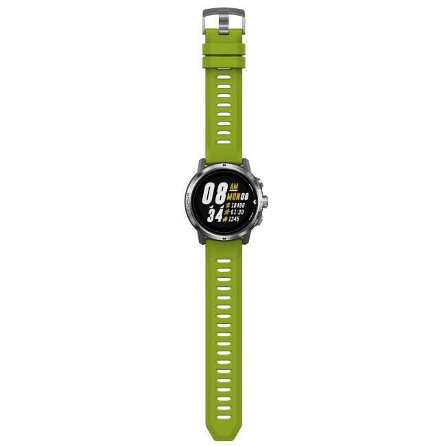 Coros APEX Pro 47mm - ceas GPS multisport premium argintiu-verde