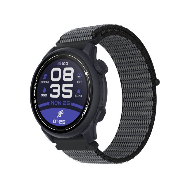 Coros Pace 2 - ceas GPS sport premium cu curea bleumarin de nailon