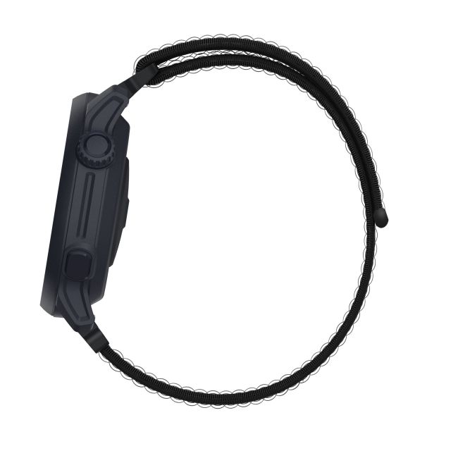 Coros Pace 2 - ceas GPS sport premium cu curea bleumarin de nailon