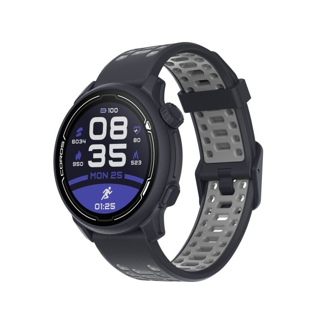 Coros Pace 2 - ceas GPS sport premium cu curea bleumarin de silicon