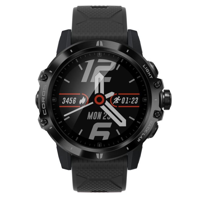 Coros Vertix 47mm - ceas GPS multisport pentru aventura - dark rock