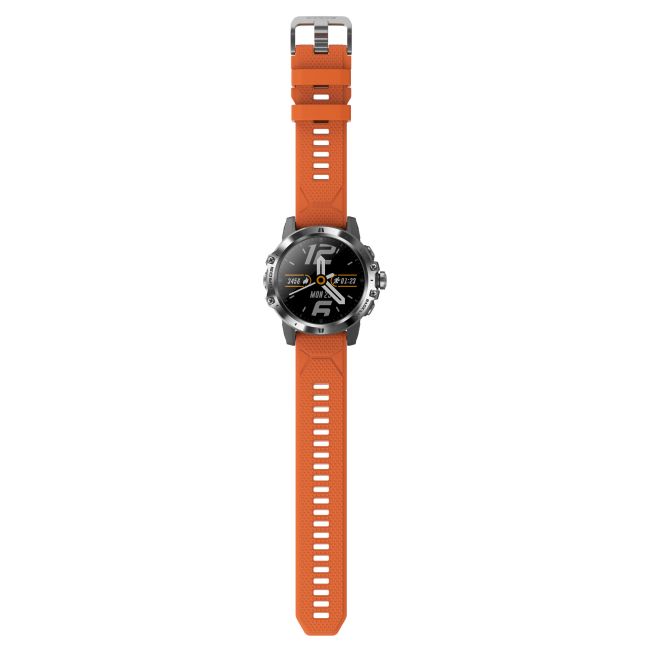 Coros Vertix 47mm - ceas GPS multisport pentru aventura - portocaliu fire-dragon