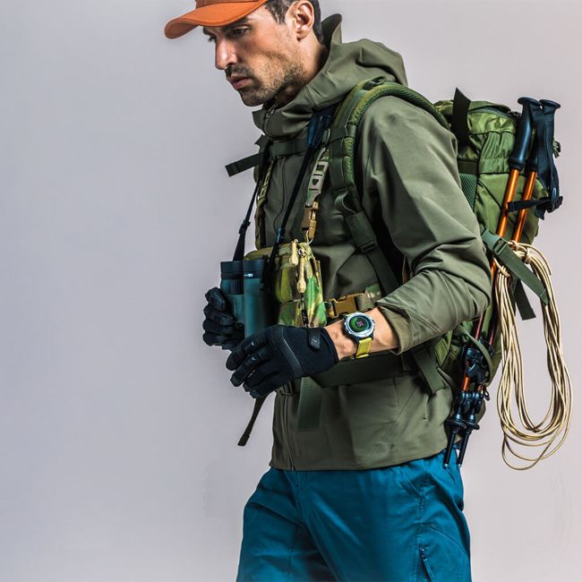 Coros Vertix 47mm - ceas GPS multisport pentru aventura - portocaliu fire-dragon