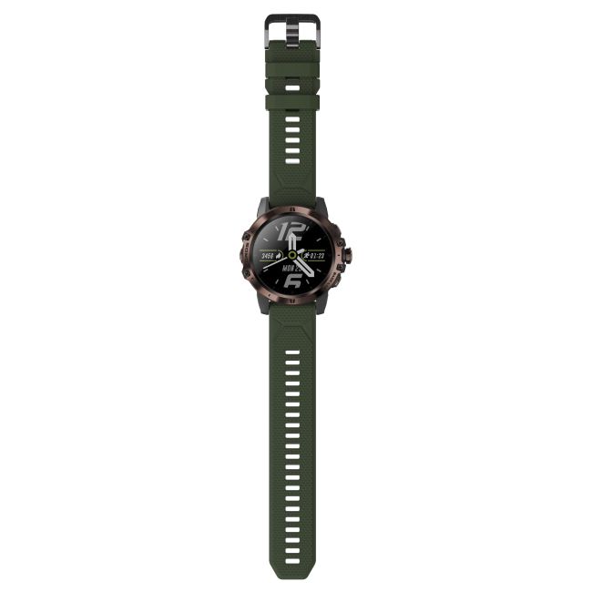 Coros Vertix 47mm - ceas GPS multisport pentru aventura - verde mountain-hunter