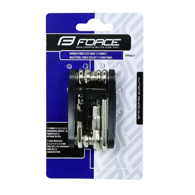 Force - Set scule bicicleta Eco 11 multitool, 11 functii